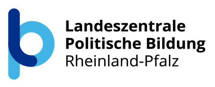 Logo mit Schriftzug Landeszentrale Politische Bildung Rheinland-Pfalz ©LpB RLP Logo mit Schriftzug Landeszentrale Politische Bildung Rheinland-Pfalz